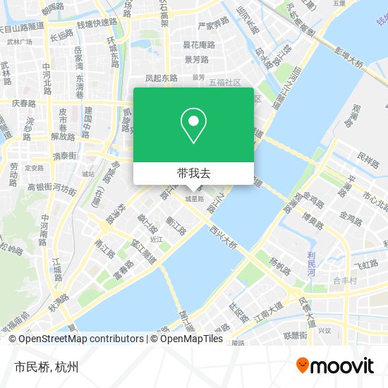 市民桥地图