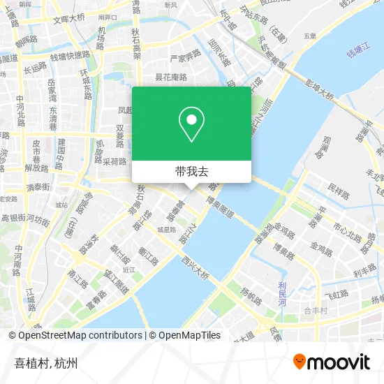 喜植村地图