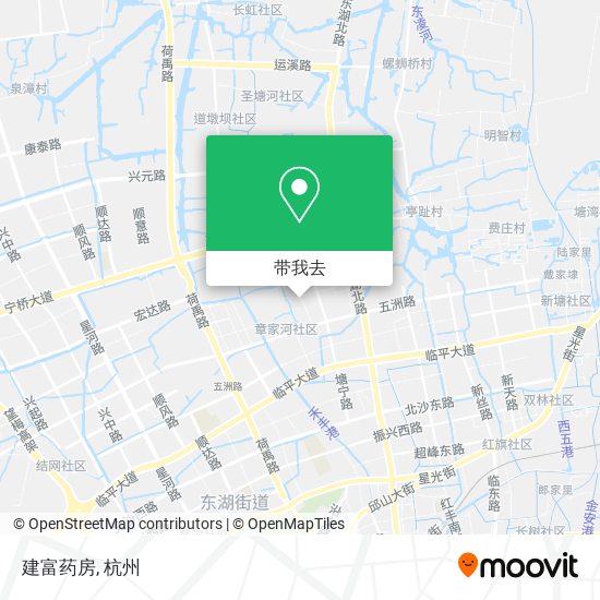 建富药房地图