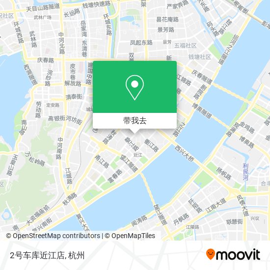 2号车库近江店地图