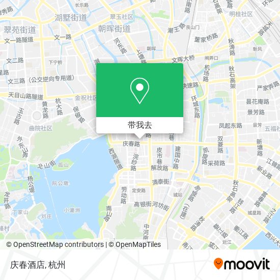 庆春酒店地图