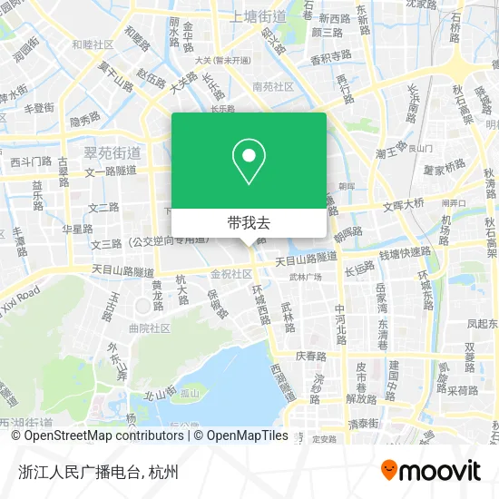 浙江人民广播电台地图