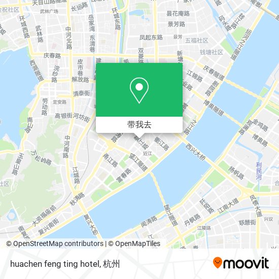 huachen feng ting hotel地图