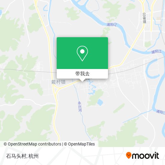 石马头村地图