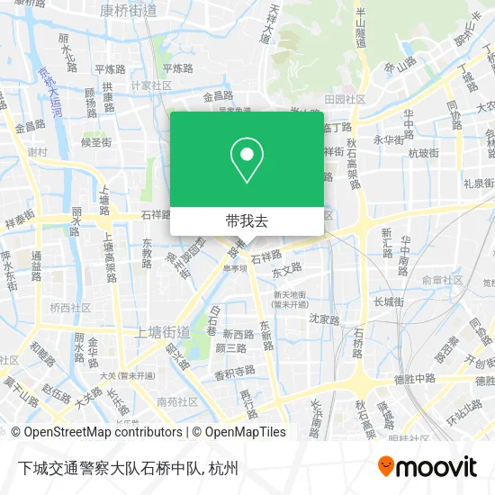 下城交通警察大队石桥中队地图