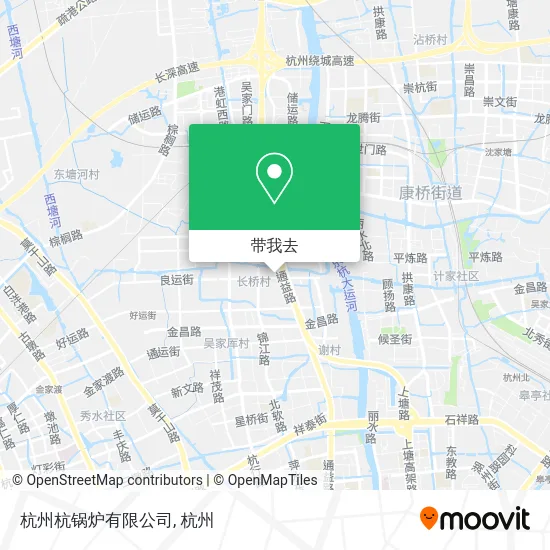 杭州杭锅炉有限公司地图