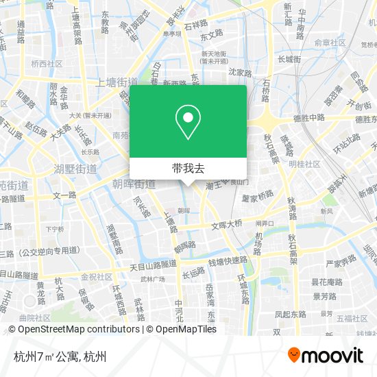 杭州7㎡公寓地图