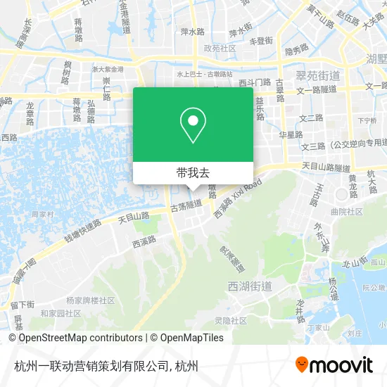 杭州一联动营销策划有限公司地图