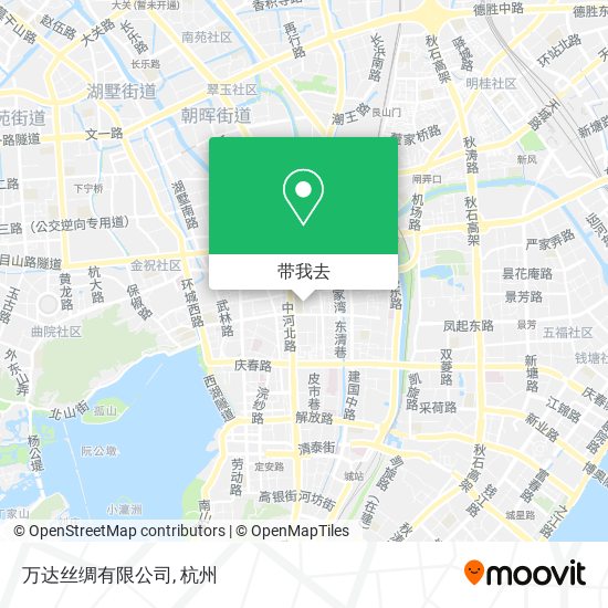 万达丝绸有限公司地图