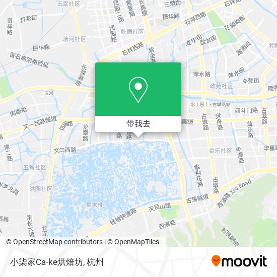 小柒家Ca-ke烘焙坊地图