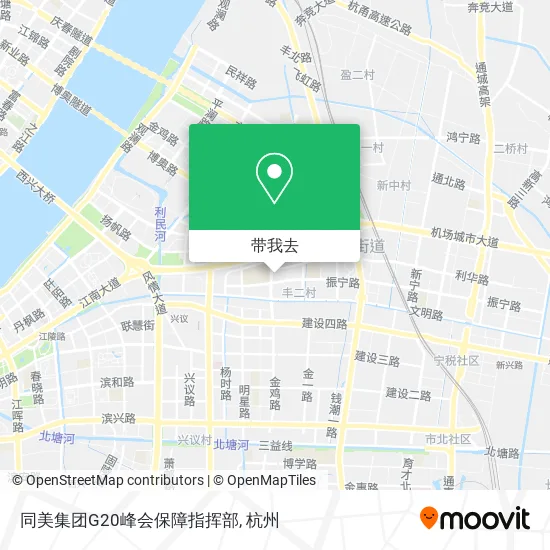 同美集团G20峰会保障指挥部地图