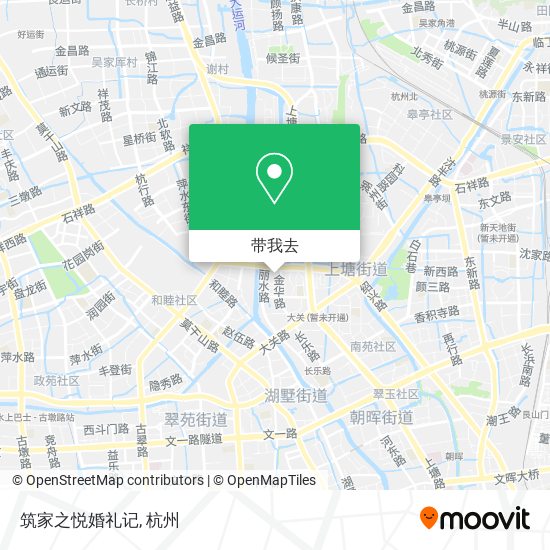 筑家之悦婚礼记地图