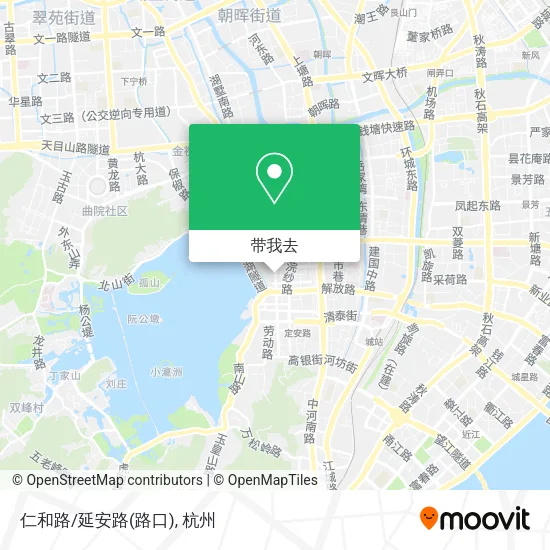 仁和路/延安路(路口)地图