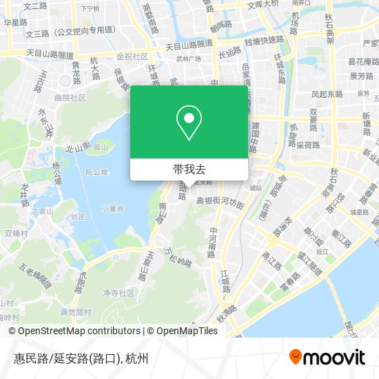 惠民路/延安路(路口)地图