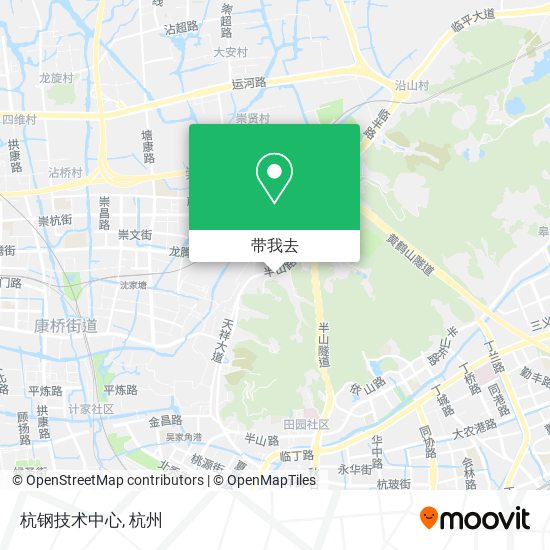 杭钢技术中心地图