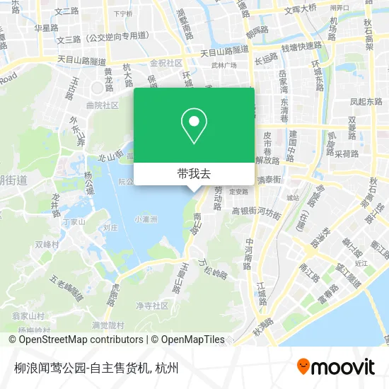 柳浪闻莺公园-自主售货机地图