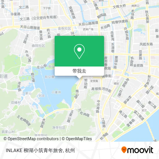 INLAKE 柳湖小筑青年旅舍地图