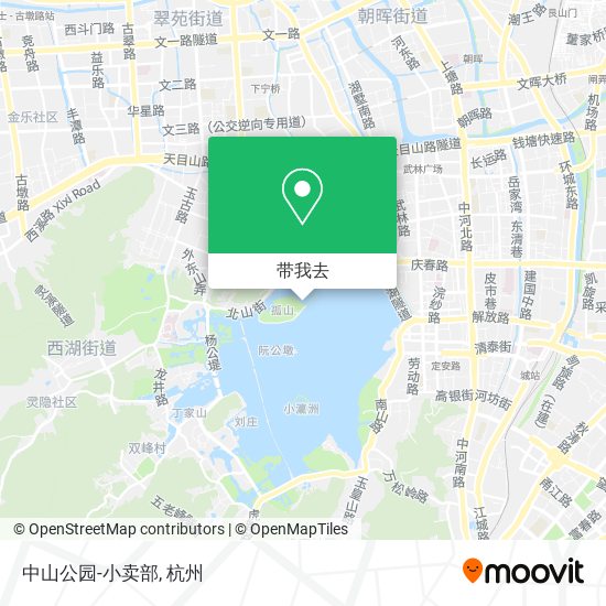中山公园-小卖部地图