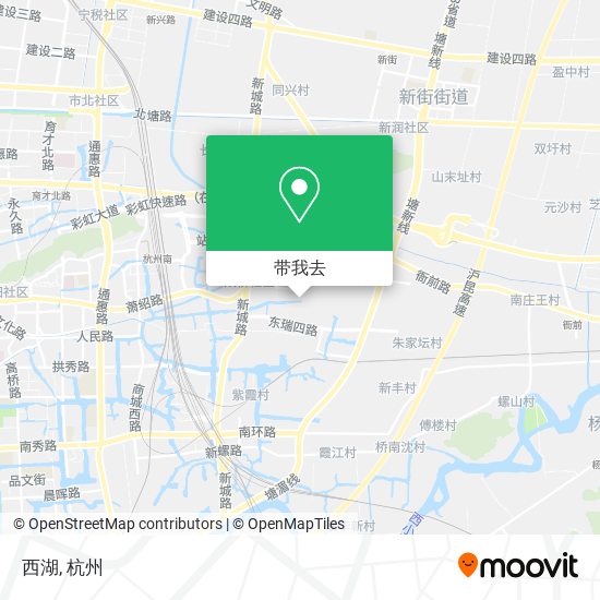 西湖地图