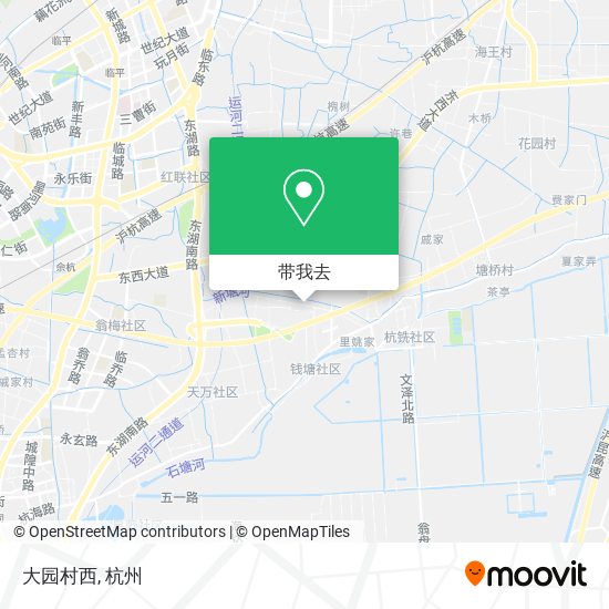 大园村西地图