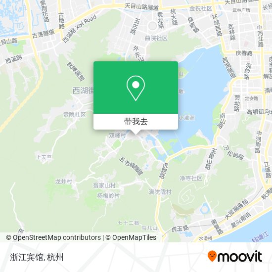 浙江宾馆地图