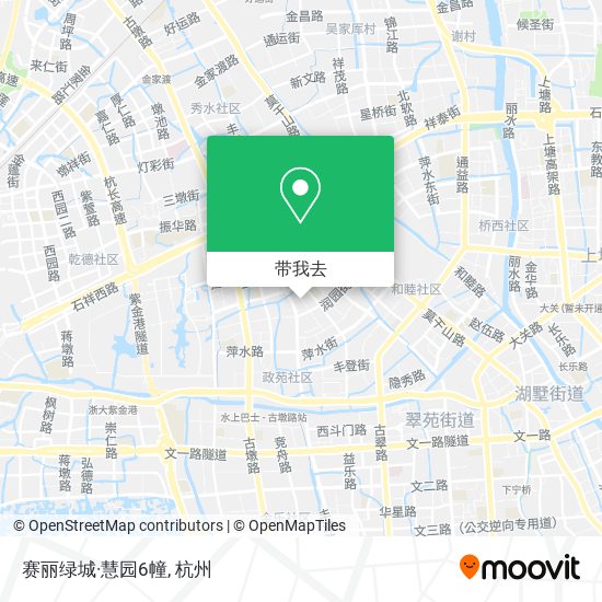 赛丽绿城·慧园6幢地图