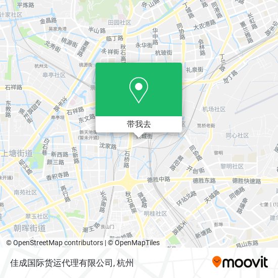 佳成国际货运代理有限公司地图