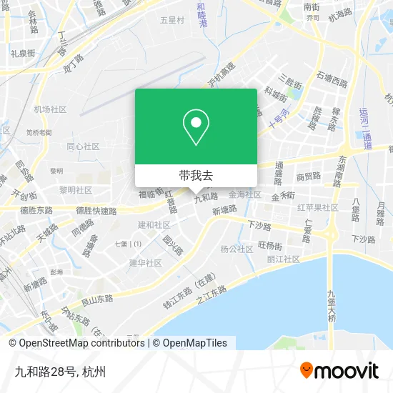 九和路28号地图