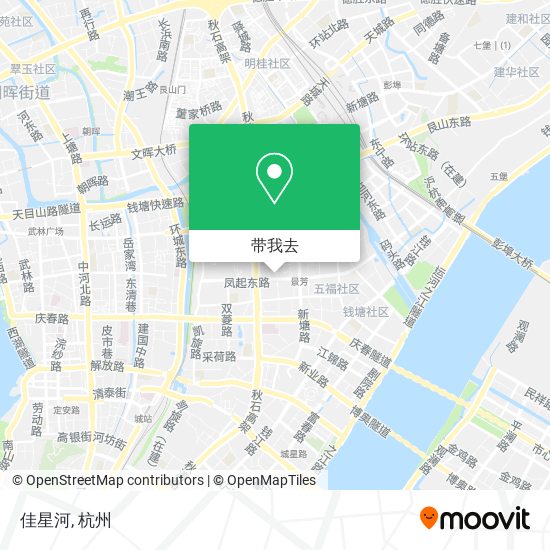 佳星河地图