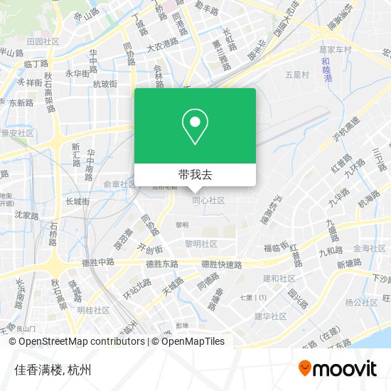 佳香满楼地图
