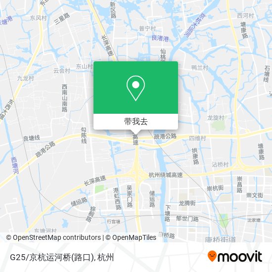 G25/京杭运河桥(路口)地图