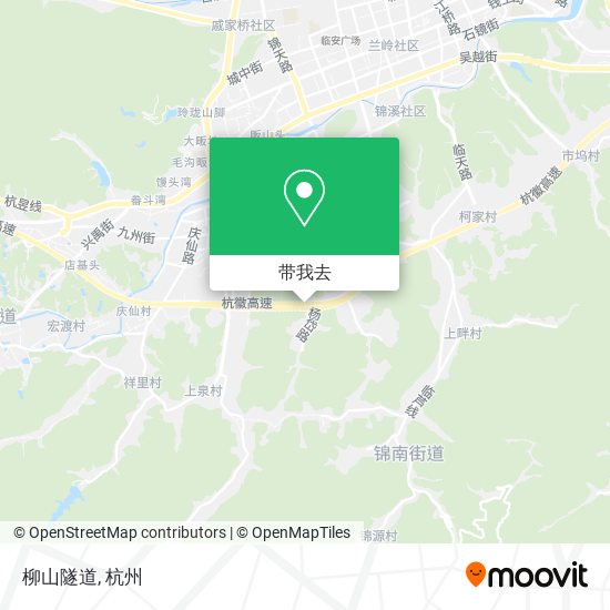 柳山隧道地图