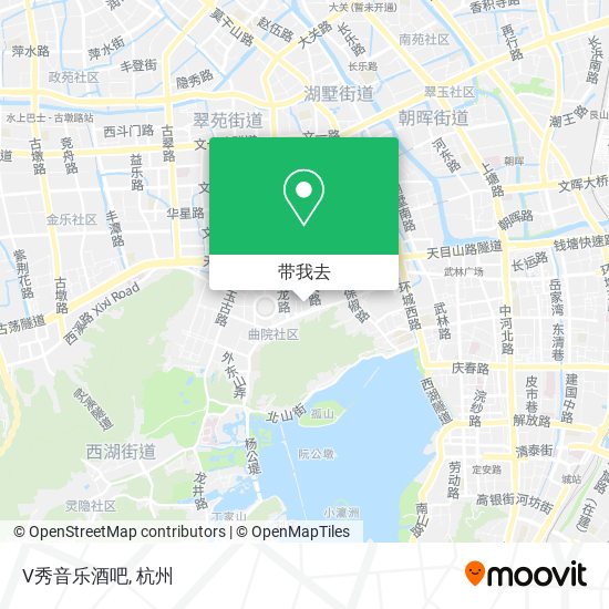 V秀音乐酒吧地图