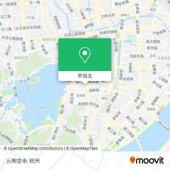 云阁堂余地图