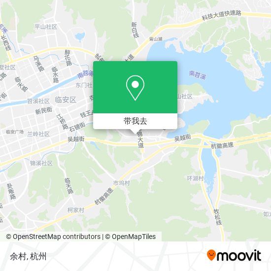 余村地图