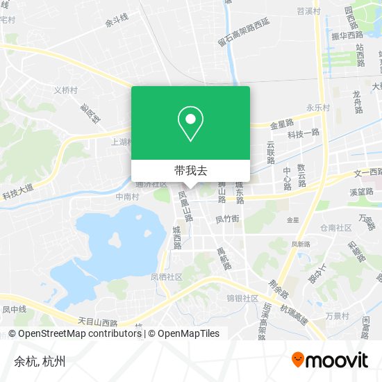 余杭地图