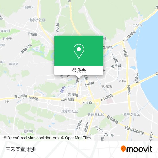 三禾画室地图