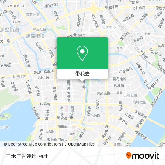 三禾广告装饰地图