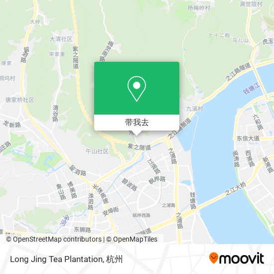 Long Jing Tea Plantation地图