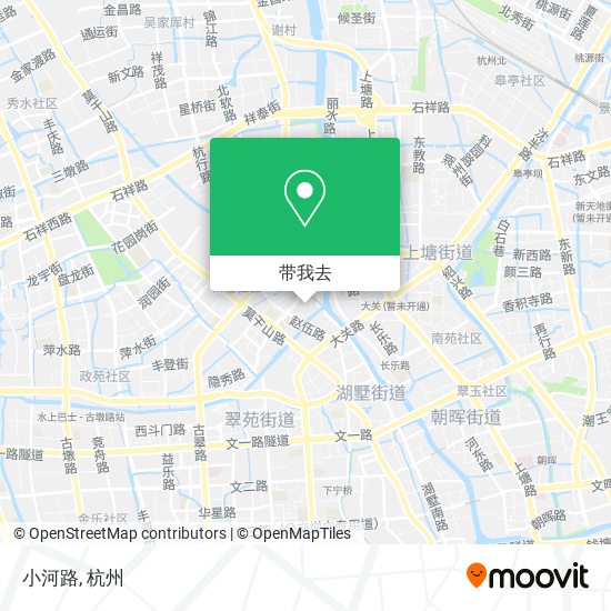 小河路地图