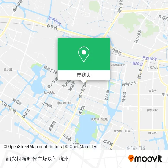 绍兴柯桥时代广场C座地图