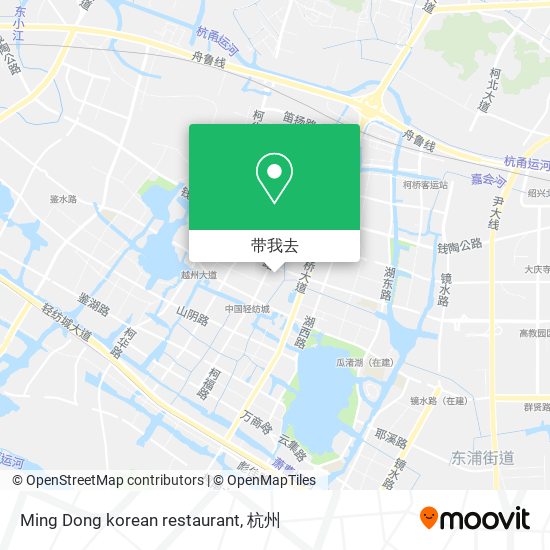 Ming Dong korean restaurant地图