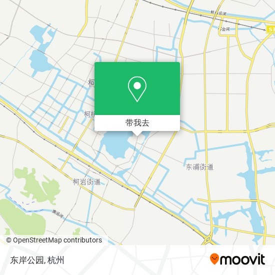 东岸公园地图