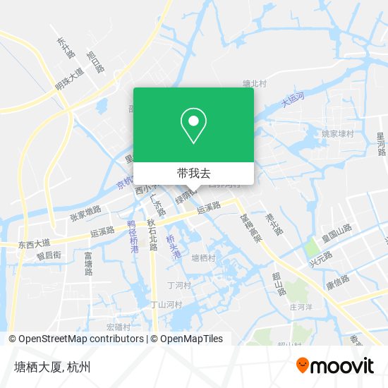 塘栖大厦地图