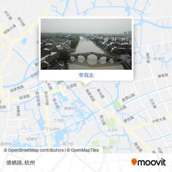 塘栖路地图