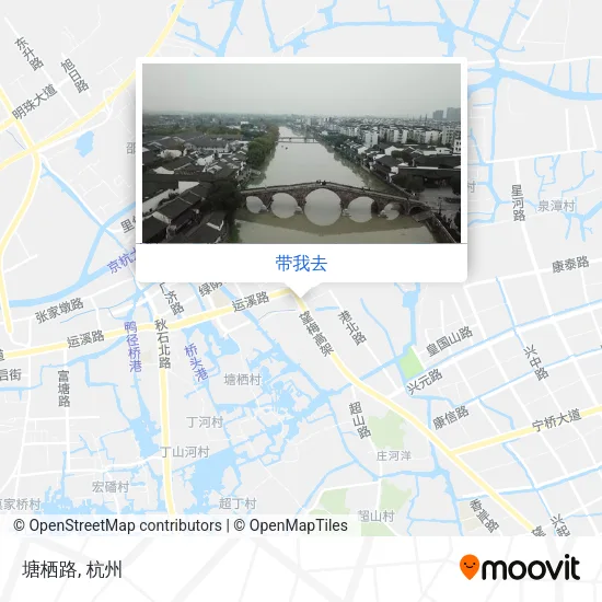 塘栖路地图