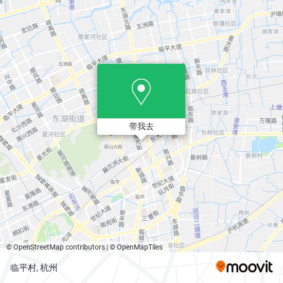 临平村地图