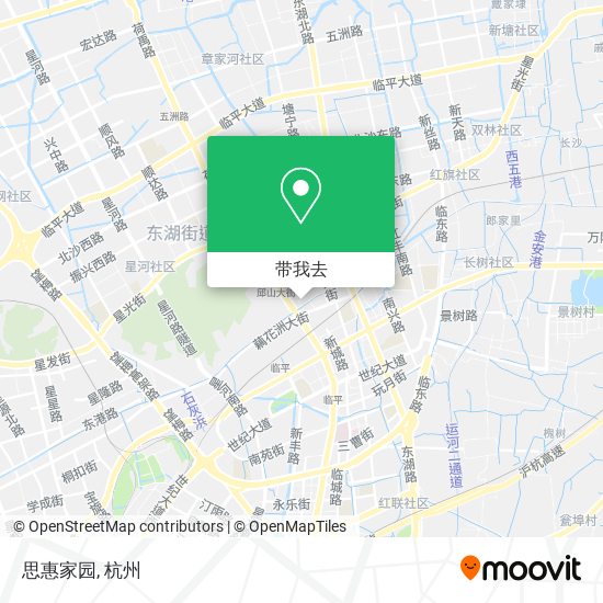 思惠家园地图