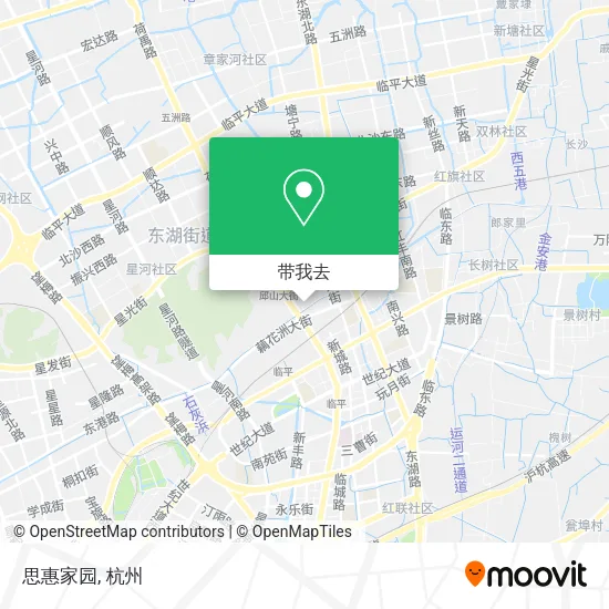思惠家园地图