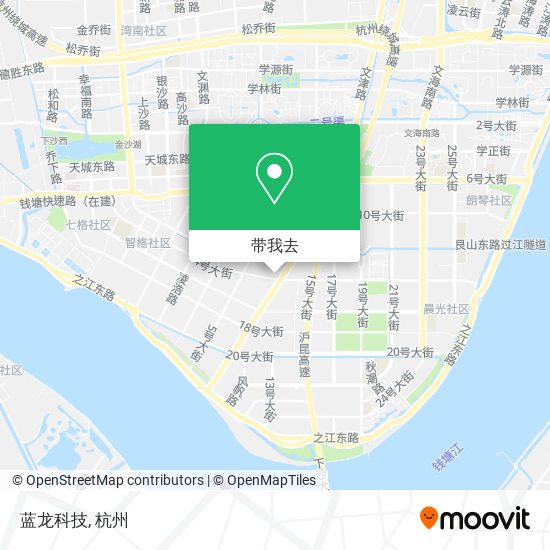 蓝龙科技地图
